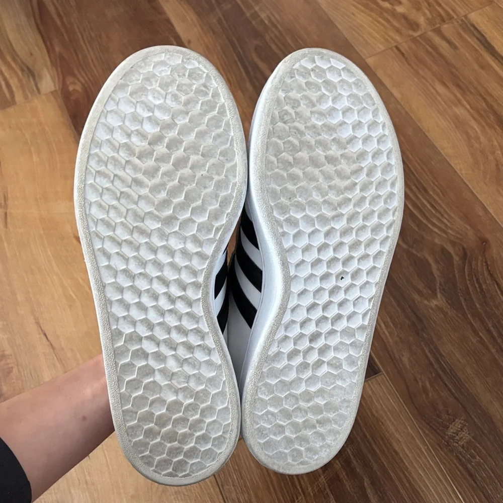 2/$22🌼 Adidas Grand Court Sneakers with Classic White and Black - Picture 11 of 14
